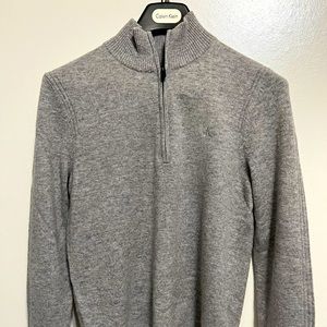 CK Merino Wool Quarterzip brand new never used